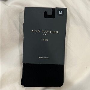 Ann Taylor Women's Black Tights